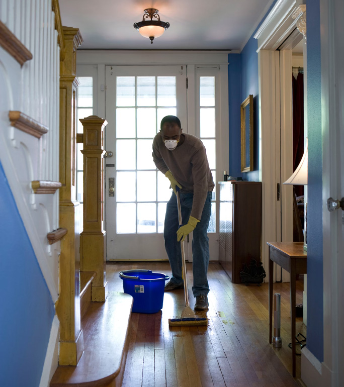 Lituma cleaning team